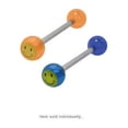 thumbnail image 1 of Smiley Acrylic Tongue Ring, 1 of 2