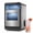 Silver, variant on EKOJUCE 44Lbs/24H Nugget Ice Maker Countertop Soft Chewable Sonic-Style Pebble Ice, One-Touch Self-Cleaning, Stainless Steel, Sliver, for Home, Kitchen, Office, RV and Camping