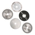 thumbnail image 1 of Mini Circular Saw Blade Set, 5Pcs Carbide 85mm Inner Diameter 15mm Blades Replacement for Cutter Hand Saw Table Saw, 1 of 7