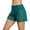 Green, variant on Charmo Womens Solid Mesh Swim skirts High Waist Swimsuits Bottoms