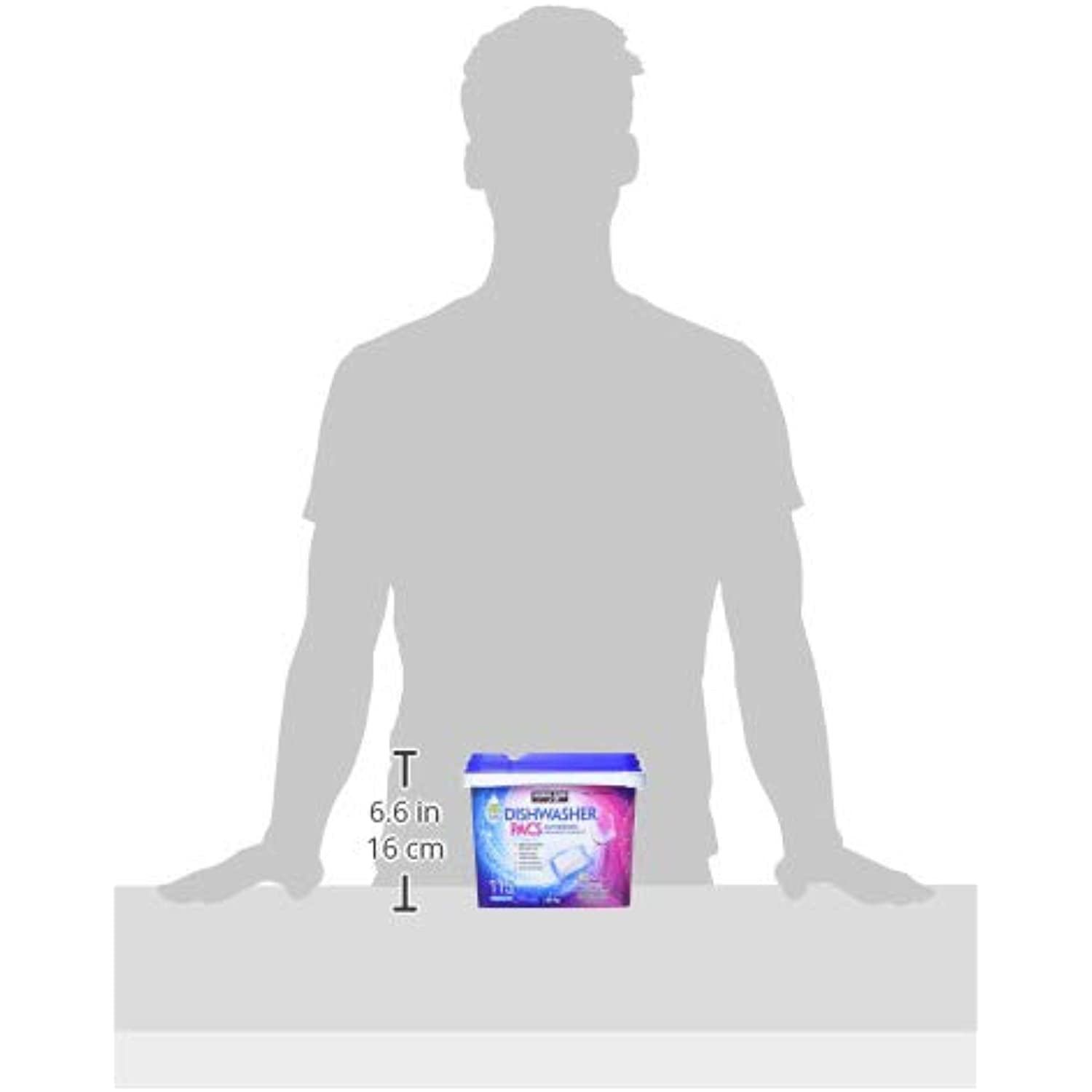 Kirkland Signature Easy to Use, Streak Free Premium Dishwasher Pacs, Automatic Dishwasher Detergent