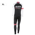 thumbnail image 1 of Bicycle Racing Bike Riding Suit Men's Long Sleeve Cycling Jersey Set Bib Pants XL, 1 of 8