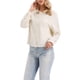 thumbnail image 4 of CHAQUETA DE LÍNEA INSPIRADA CHIC para mujer con botones y mangas largas, chaquetas casuales con bolsillos, S Beige, 4 of 6