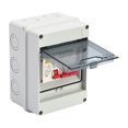 thumbnail image 4 of Naiovety Caja de distribución compacta del ABS, opción asequible y confiable, fácil de instalar, caja fuerte para exteriores Decoración del hogar, 4 of 6