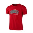 thumbnail image 4 of IWRICH Men's Plus Size Slim Fit T Shirts Short Sleeve Crew Neck Tees Casual Trendy Streetwear Red XL, 4 of 5