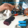 thumbnail image 4 of Adaptador Conector de enchufe de plástico enchufe en T chapado en oro a XT30 para RC coche avión helicóptero Sywqhk libre de BPA, 4 of 8