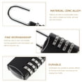 thumbnail image 6 of Locker Lock 4 Digit Padlock Combination Lock Pad Lock for School Gym Locker, 6 of 9