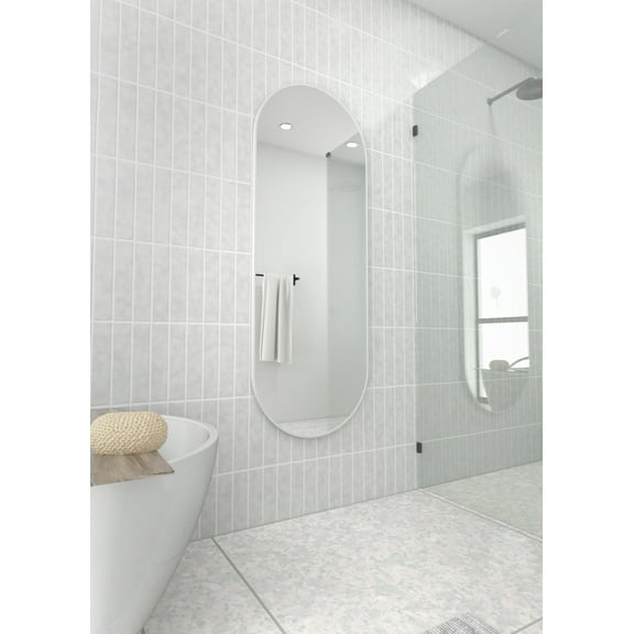 Inara 60 in. x 22 in. Pill Mirror