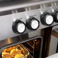 thumbnail image 4 of WRITWAA 4 Pcs Boutons Ronds de Rechange Noirs en ABS pour Cuisinières Électriques et à Gaz, 4 of 8