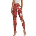 thumbnail image 2 of Renewold Santa Claus Merry Christmas Yoga Pants for Women with Pockets Full Length Workout Leggings High Waist Tummy Control Lounge Pants Activewear Fashion Womens Leggings, XS, 2 of 8