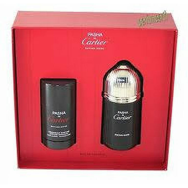 Pasha de Cartier Edition Noire by Cartier, 2 Piece Gift Set