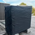 thumbnail image 4 of Mini Split Cover - Large Condenser Covers for Outside Unit, 210D Oxford Fabric Heavy Duty Rectangle Air Conditioner Outdoor Compressor Cover, 4 of 5