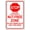 Warning Sign 3, variant on Electrical Panel Clearance Warning Sign - 8"x12" Aluminum OSHA Metal Sign, 36 Inches Clearance Required, Workplace Safety Signage