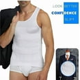 thumbnail image 2 of Shaperluv for Men, Shaperluv Tank 2.0 Mens, Shaper Luv Tank, Shaping Sleeveless Compression Shirt for Men, 2 of 7