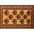 thumbnail image 1 of Ahgly Company Indoor Rectangle Oriental Orange Industrial Area Rugs, 2' x 3', 1 of 4