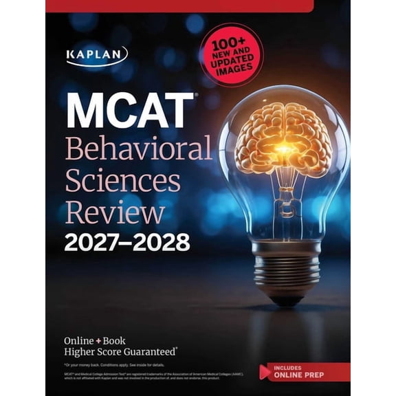 Kaplan Test Prep MCAT Behavioral Sciences Review 2027-2028: Online   Book, (Paperback)