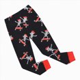 thumbnail image 4 of CAUYDYToddler Boys Skeleton Pajamas Sets Kids Pumpkin Sleepwear Boys Halloween 2 Pcs PJS(L101-Black,4-5 Y), 4 of 9