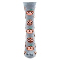 thumbnail image 2 of MeMoi Women's Spooky Pumpkins Crew Socks - Mens - Male, 2 of 2
