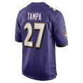 thumbnail image 3 of Men's Nike T.J. Tampa  Purple Baltimore Ravens Team Game Jersey, 3 of 3