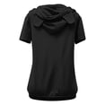 thumbnail image 5 of Cat Pouch Shirt Hoodie Fall Short Sleeve Kitten Puppy Holder Thin Hoodies Pet Carrier Sweatshirt for Women, 5 of 8