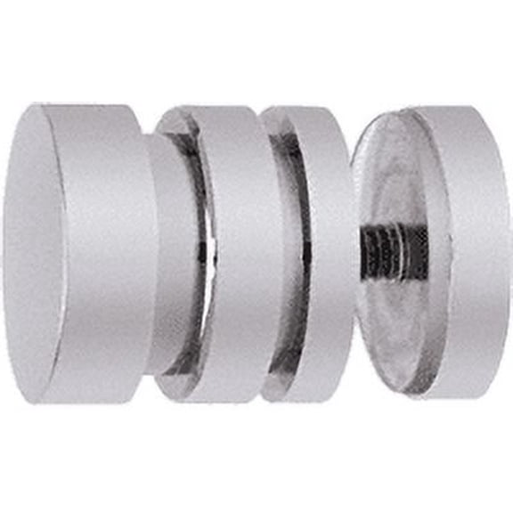 CRL SDK206CH Polished Chrome Contemporary Style Single-Sided Shower Door Knob