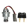 thumbnail image 1 of Ignition Switch with 2 Keys High Sensitivity Aluminium Alloy 1107887 for Caterpillar 906H 906H2 906K 906M, 1 of 5
