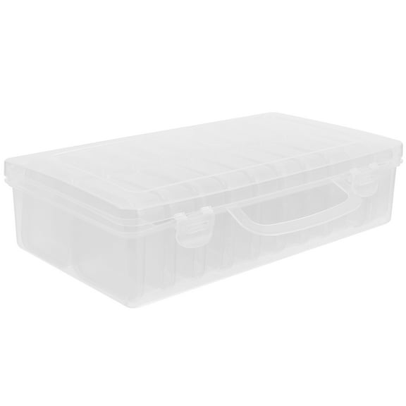 Hytrove Craft Storage Containers Beads Container White 1 Set