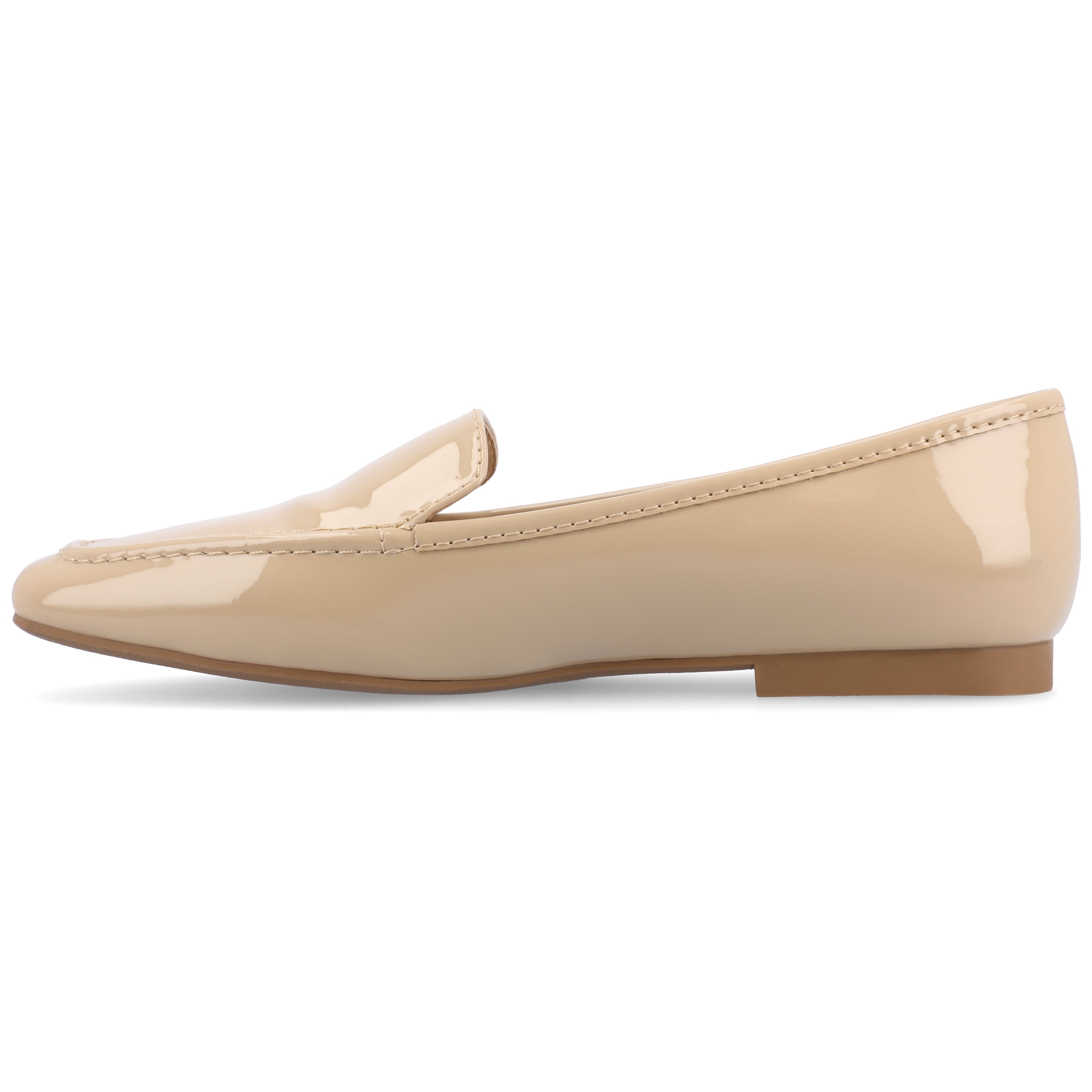 Journee Womens Tullie Slip On Square Toe Loafer Flats, Widths Available