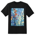 thumbnail image 2 of Plus Size Shirt for Women Black Tops for Women Oversized Short Sleeves Shirt for Women Watercolor Art 2 T Shirt Crewneck Shirt for Women L, 2 of 5