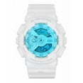 thumbnail image 1 of Casio G-Shock Analog Digital White Resin Strap Multicolor Dial Quartz GA-110TL-7A 200M Men's Watch, 1 of 5