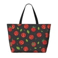 thumbnail image 2 of Gaeub Tomatoes1 Beach Travel Bag, Multi-Pocket Beach Bag, Summer Vacation Bag, Beach Essentials Tote, 2 of 7