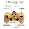 thumbnail image 4 of New Rc Excavator Toy, Remote Control Toy Car For Boys Girls, Pretend Construction Playset, 4 of 5
