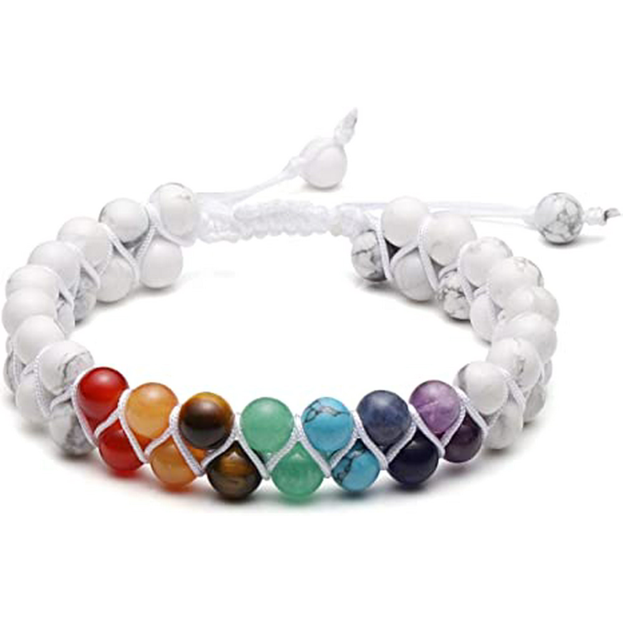 Bead Chakra Bracelet Chakra Healing Crystal Bracelet Yoga Stone - Main Image