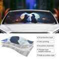 thumbnail image 5 of Windshield Sun Shade Foldable Car Front Window Sunshade For Car Suv Trucks Vans - Best Heat Shield Blocker Visor Cover Blocks Uv Rays And Keeps Your Vehicle Cool-Medium, 5 of 5