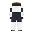 thumbnail image 6 of Krdevn Snowsuit Children's Boys Ski Suit Ski Overall Winter Warm Snow Overall Windproof Winter Suit with Removable Hood Mud Suit Outdoor Softshell Suit,Kids Clothing,6-7 Years, 6 of 6