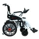 thumbnail image 4 of Silla de Ruedas de Movilidad con Batería Eléctrica, Liviana y Plegable, Motorizada de Largo Alcance, Dos Potentes Motores, Segura para Viajar, Marco Blanco Asiento Negro Bangeran HerculesLite, 4 of 8