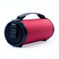 thumbnail image 2 of Radioshack True Wireless Stereo Outdoor Speaker 9 Watts, Red, with FM Radio, 2 of 9