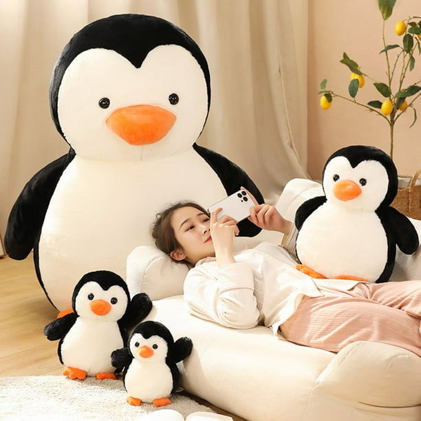 Penguin Plush Toy Ultra Soft Accompanying Doll Birthday Gift Cute