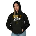 thumbnail image 4 of US Army Proud Sister Military Logo Hoodie Sweatshirt Women Brisco Brands S, 4 of 6
