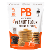 PBfit Peanut Flour Baking Blend, Gluten-Free & Non-GMO, 10g Protein 8% DV per serving, 24 oz bag