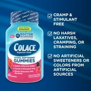 Colace Berry Gummies, 60ct Twin Pk