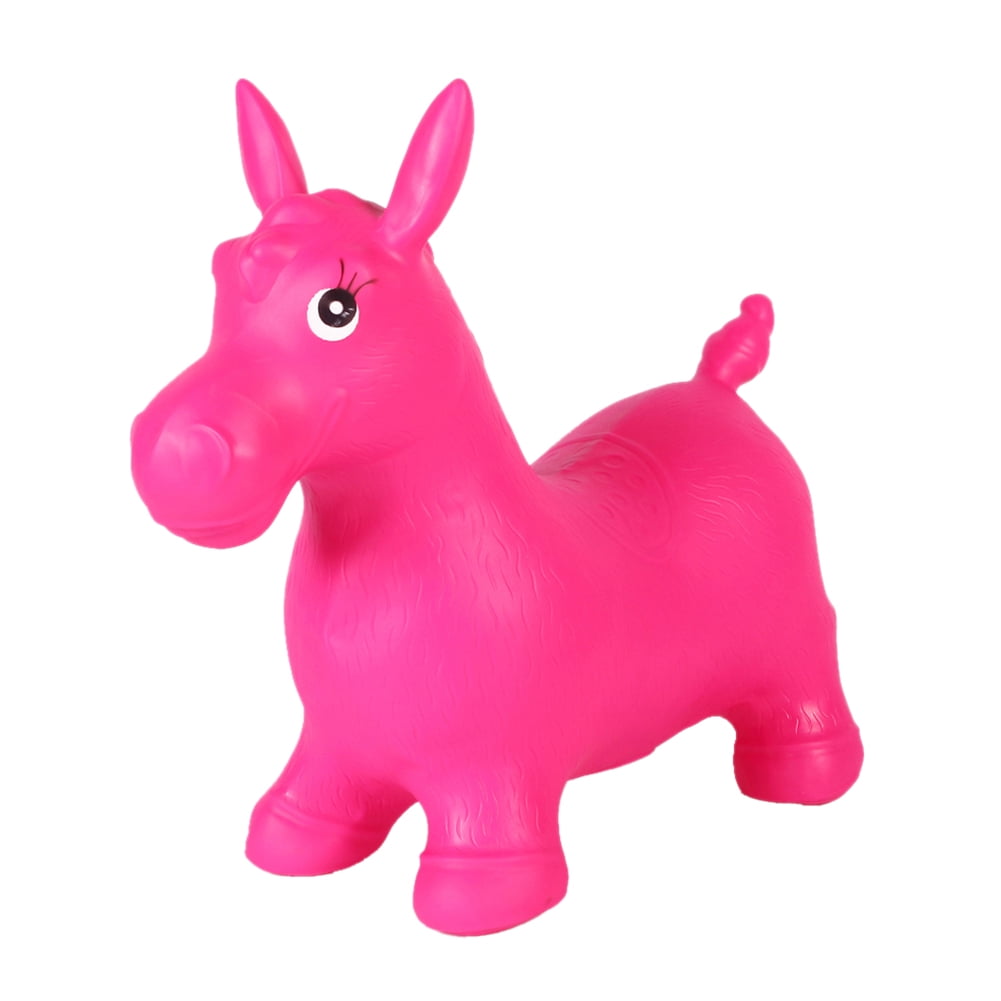 rubber bouncy horse