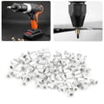 thumbnail image 1 of 100Pcs Pull Riveting Nuts Aluminum Flat Head Vertical Hardware Accessories WJ 30045 for Assembly Manufacturing Scene, 1 of 7