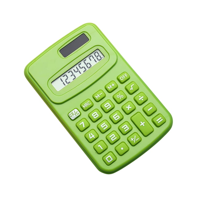 School Season Sale! Cameland Basic Standard Calculators Mini Digital Desktop Calculator with 8-Digit Lcd Display. Smart Calculator Pocket Size for Home School for Kids