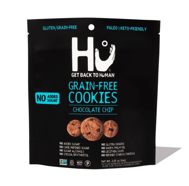 Hu Crispy Mini Chocolate Chip Cookies, 2.25 oz