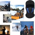thumbnail image 5 of Máscara facial, malla transpirable azul, multiusos, resistente al viento, para motocicleta, ciclismo, pasamontañas táctico, capucha, calentador de cuello, apto para cascos para adultos, mujeres y homb, 5 of 5