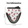 thumbnail image 3 of Pofeuu Cartoon Lobsters Print Thickened Mini Silicone Oven Mitts Heat Resistant, Rubber Oven Mitt Gloves, Finger Pinch Grips, Pot Holder, Silicone Potholder, 3 of 7