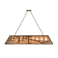 thumbnail image 7 of Meyda Tiffany 111946 Golf 9 Light 60" Wide Linear Pendant - Copper, 7 of 7