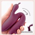 thumbnail image 7 of OCTMOM Sex Toys G Spot Vibrators for Women, Rabbit Vibrators Thrusting Dildos for Lovers Couples Partner Toys, Purple, 7 of 7