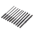 thumbnail image 2 of Masonry Drill Bit Set Carbide Tip Rotary Hammer Tool for Concrete 160mm Long 4?14mm Diameter, 2 of 5